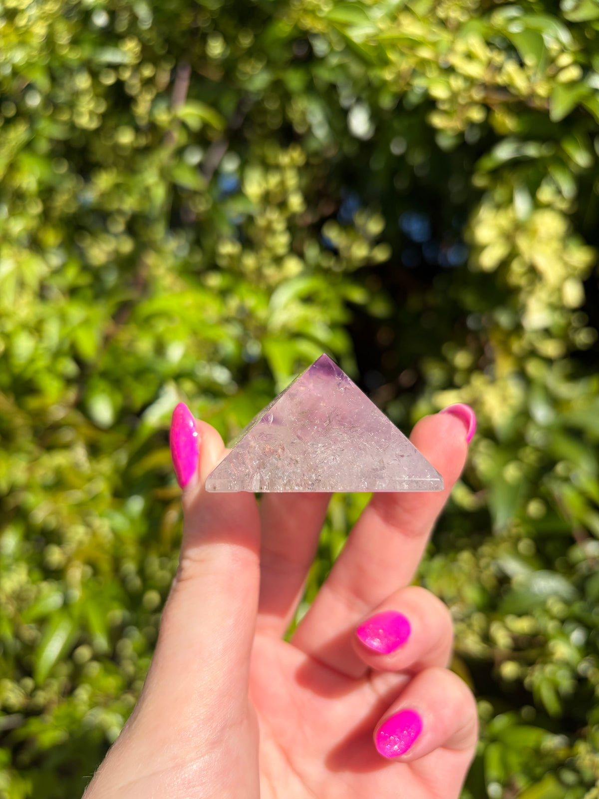 Phantom Amethyst Pyramid A