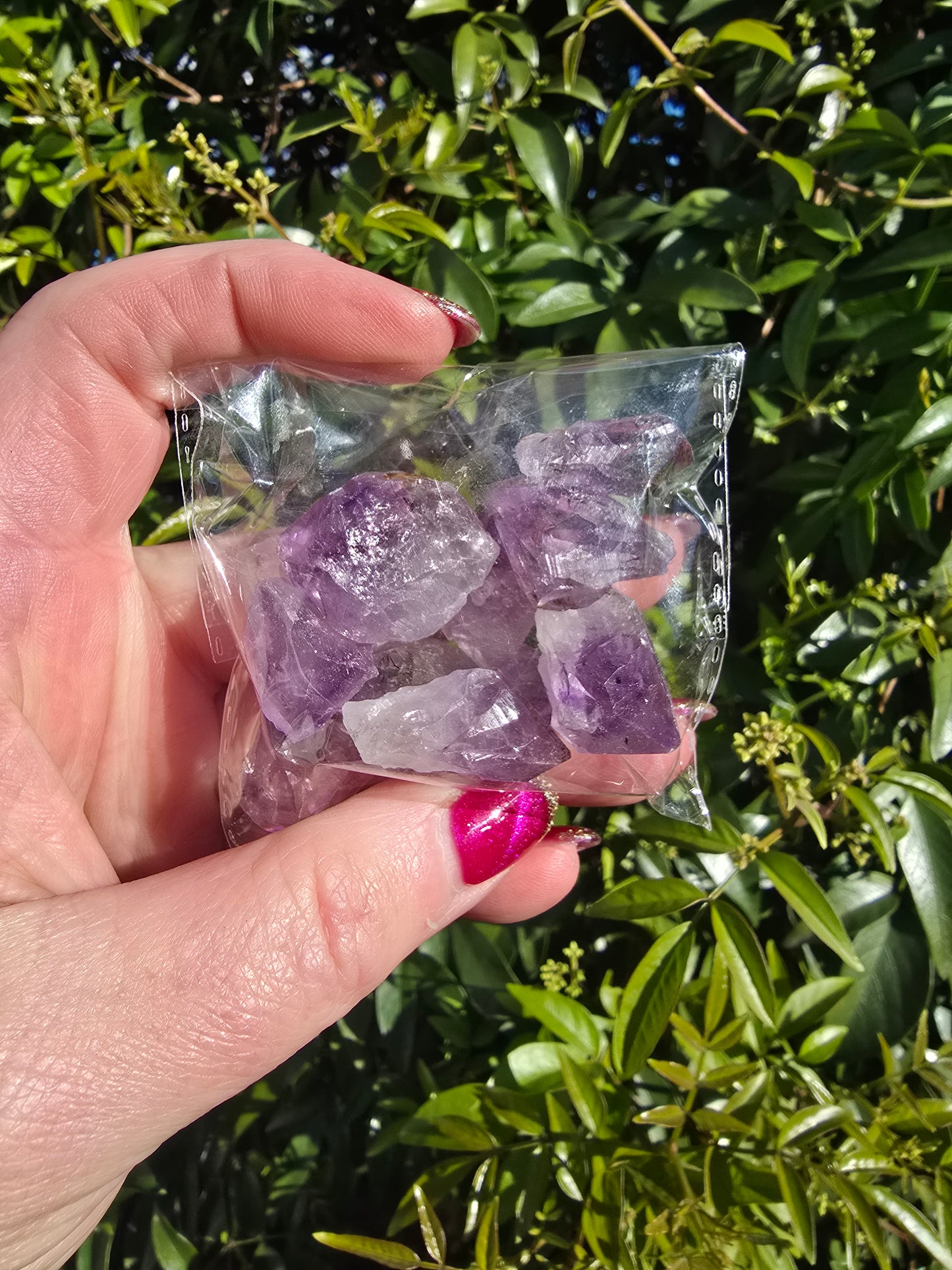 Amethyst Medium Rough Points 10 Pack Valued at $30