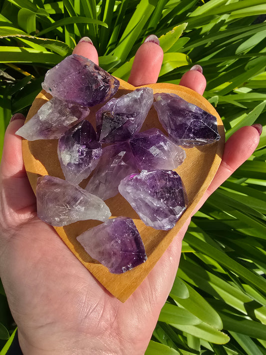 Amethyst Rough Point Small