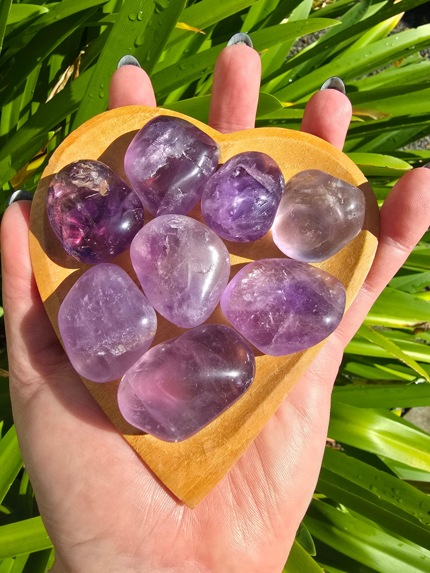 Amethyst Large Tumbled Stone