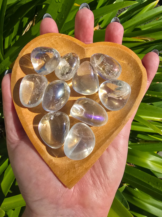 Angel Aura Tumbled Stone
