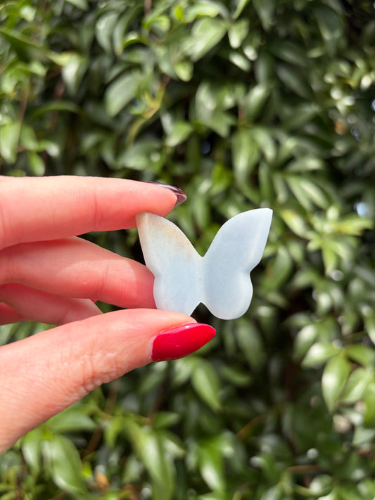 Angelite 3D Medium Butterfly C