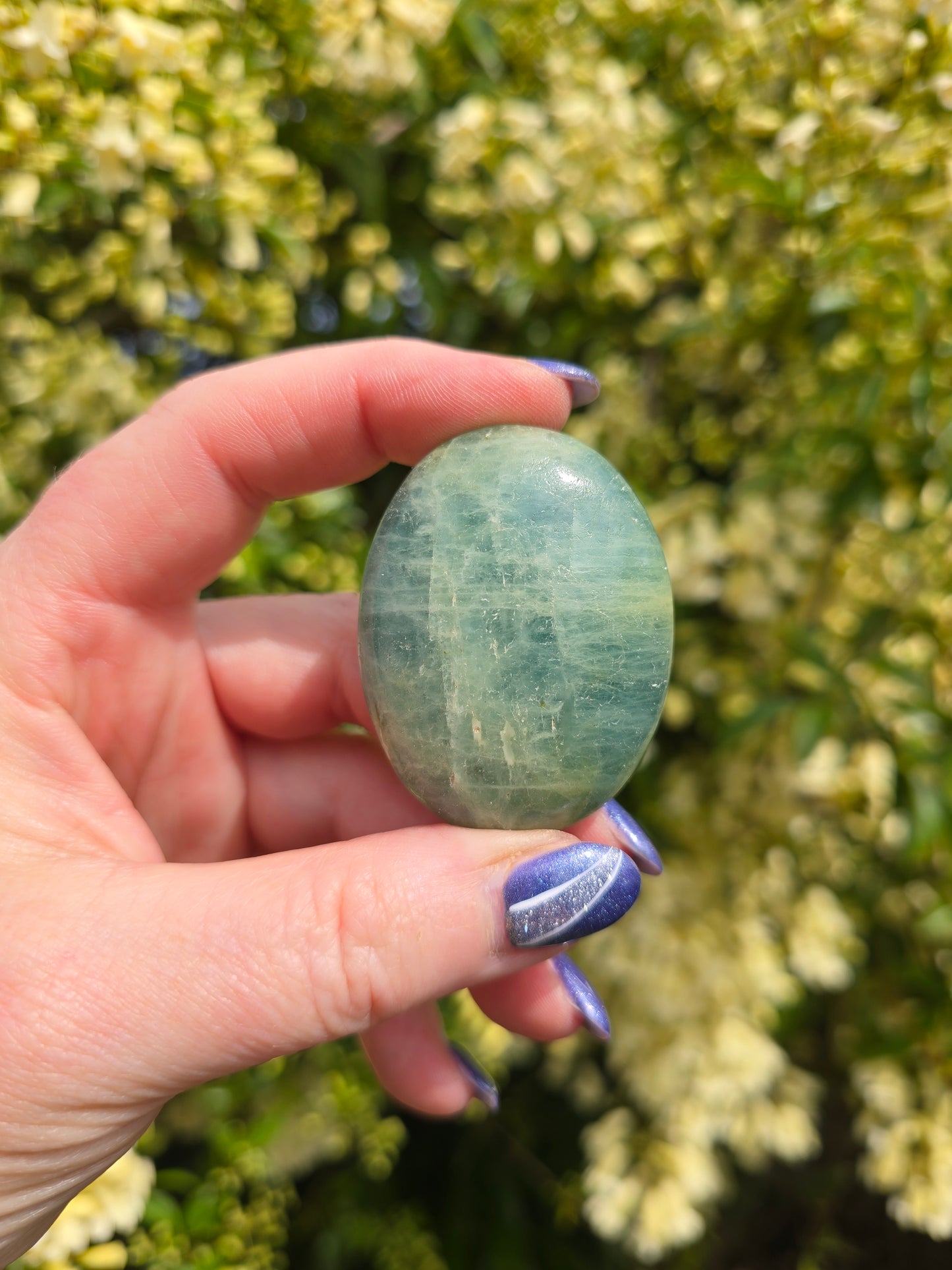 Aquamarine Palm Stone F