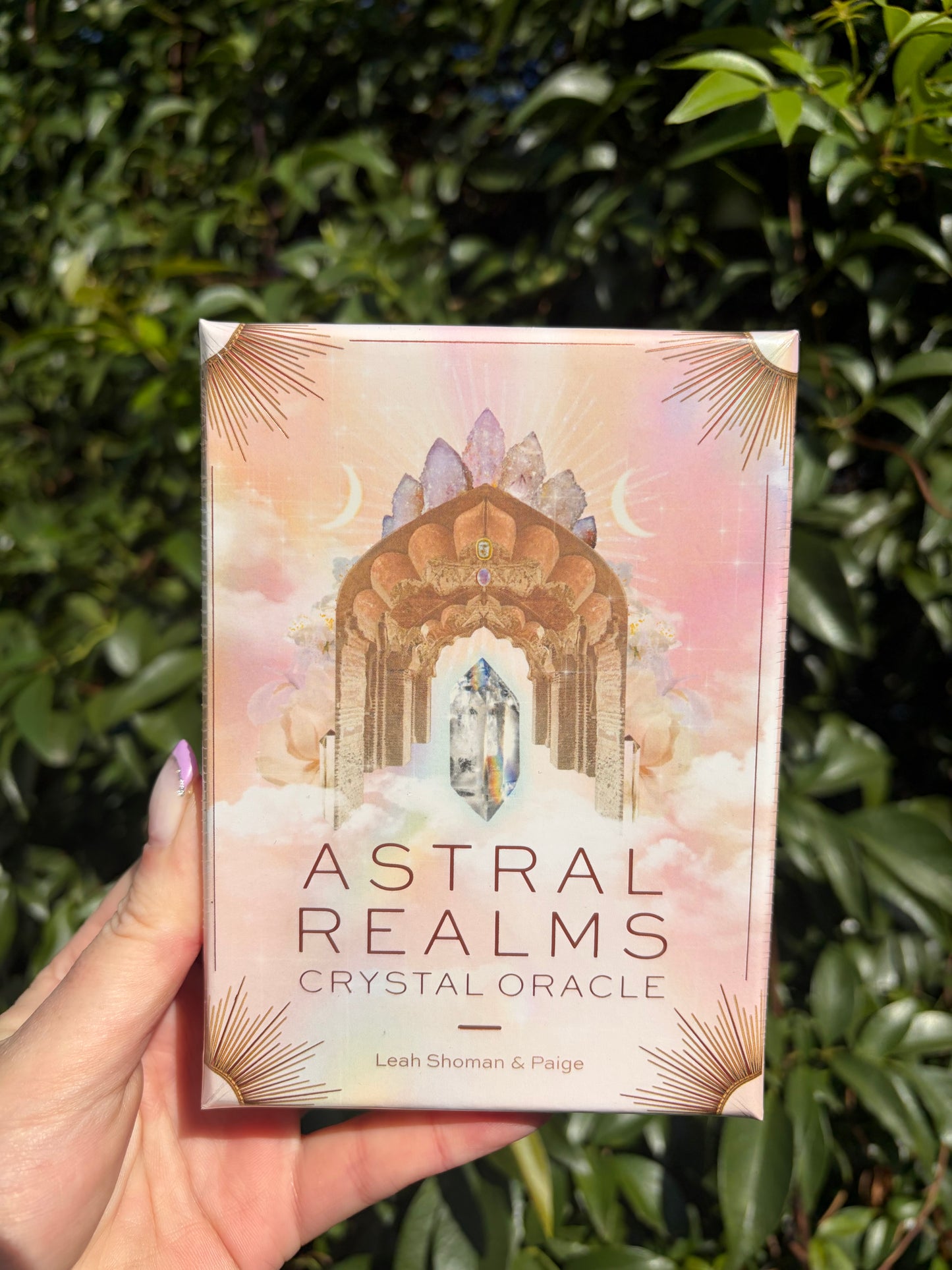 Astral Realms Crystal Oracle Cards