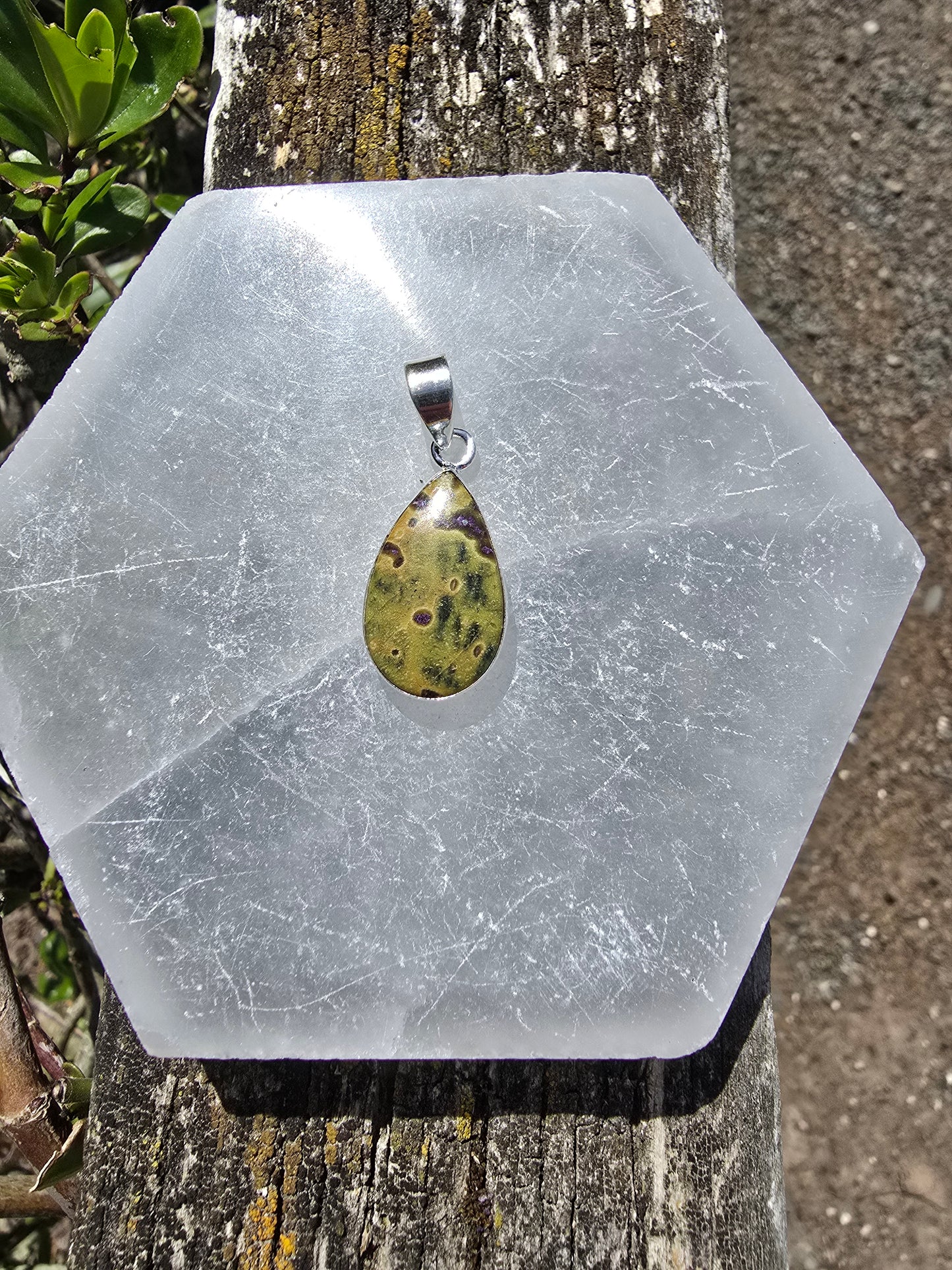 Atlantisite | Polished Sterling Silver Pendant A