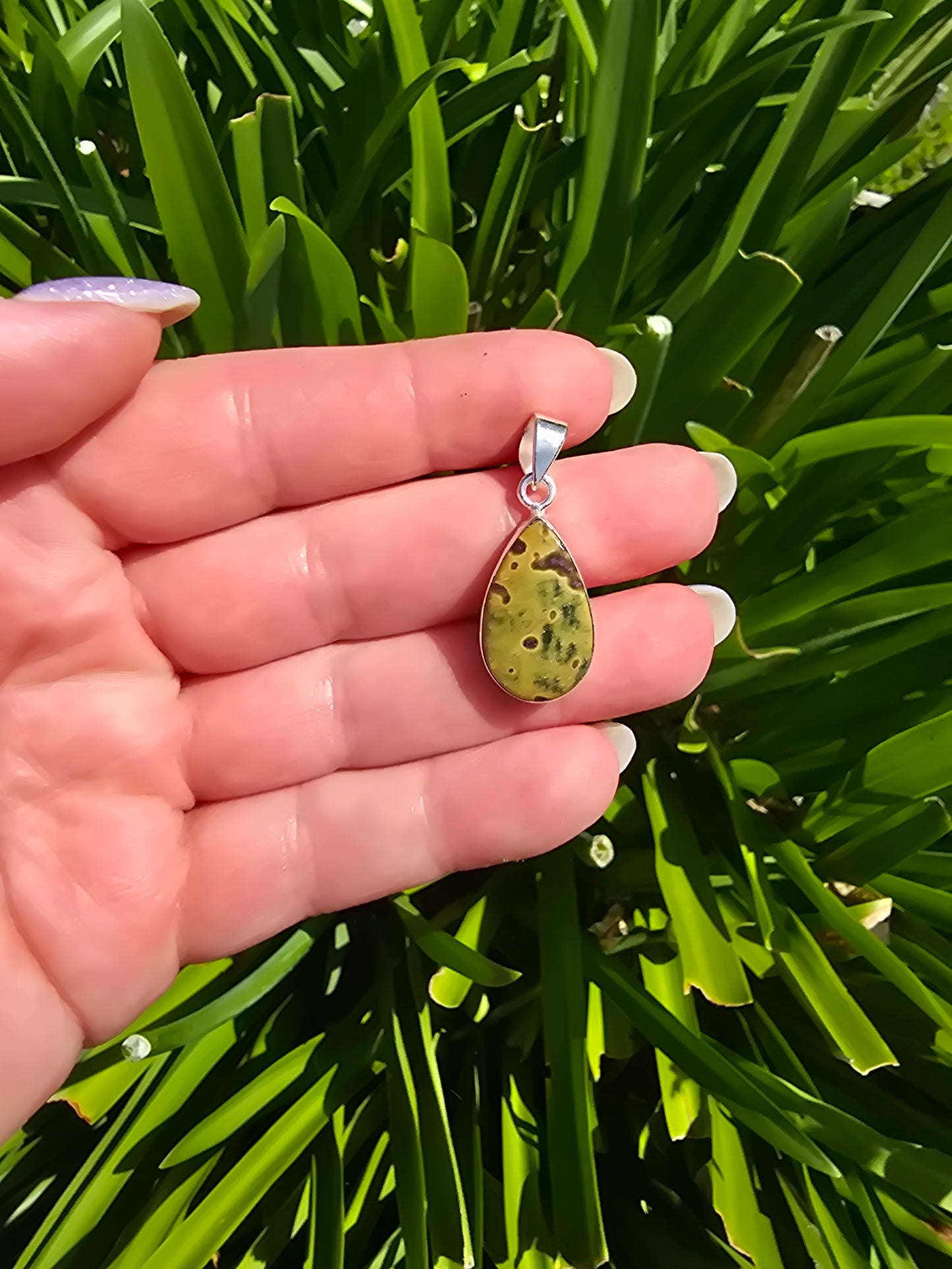 Atlantisite | Polished Sterling Silver Pendant A