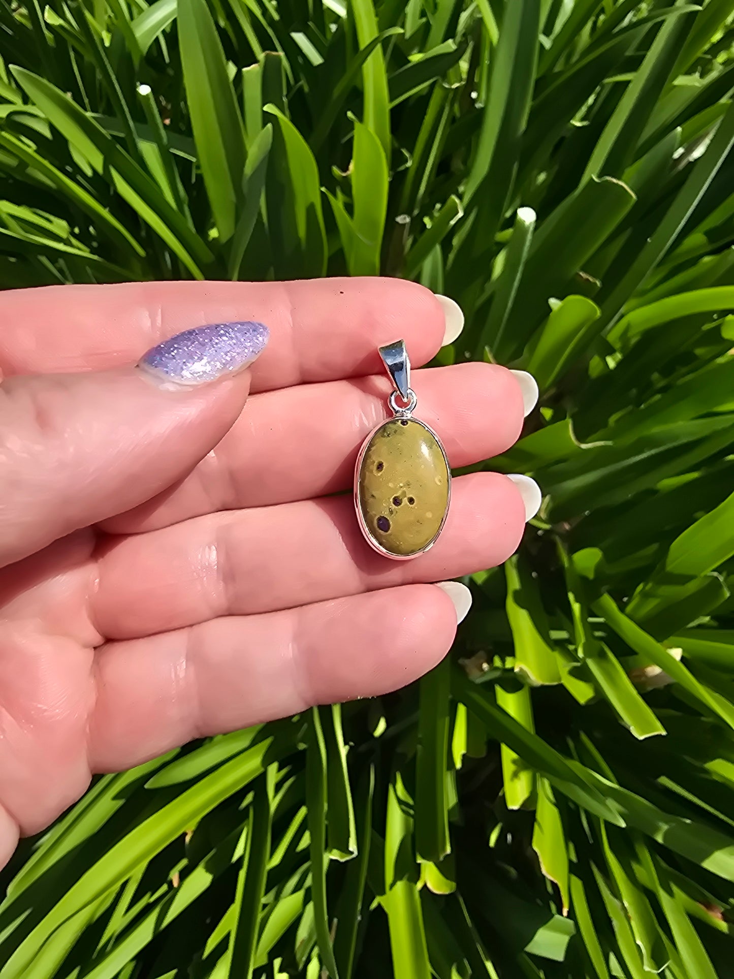 Atlantisite | Polished Sterling Silver Pendant B