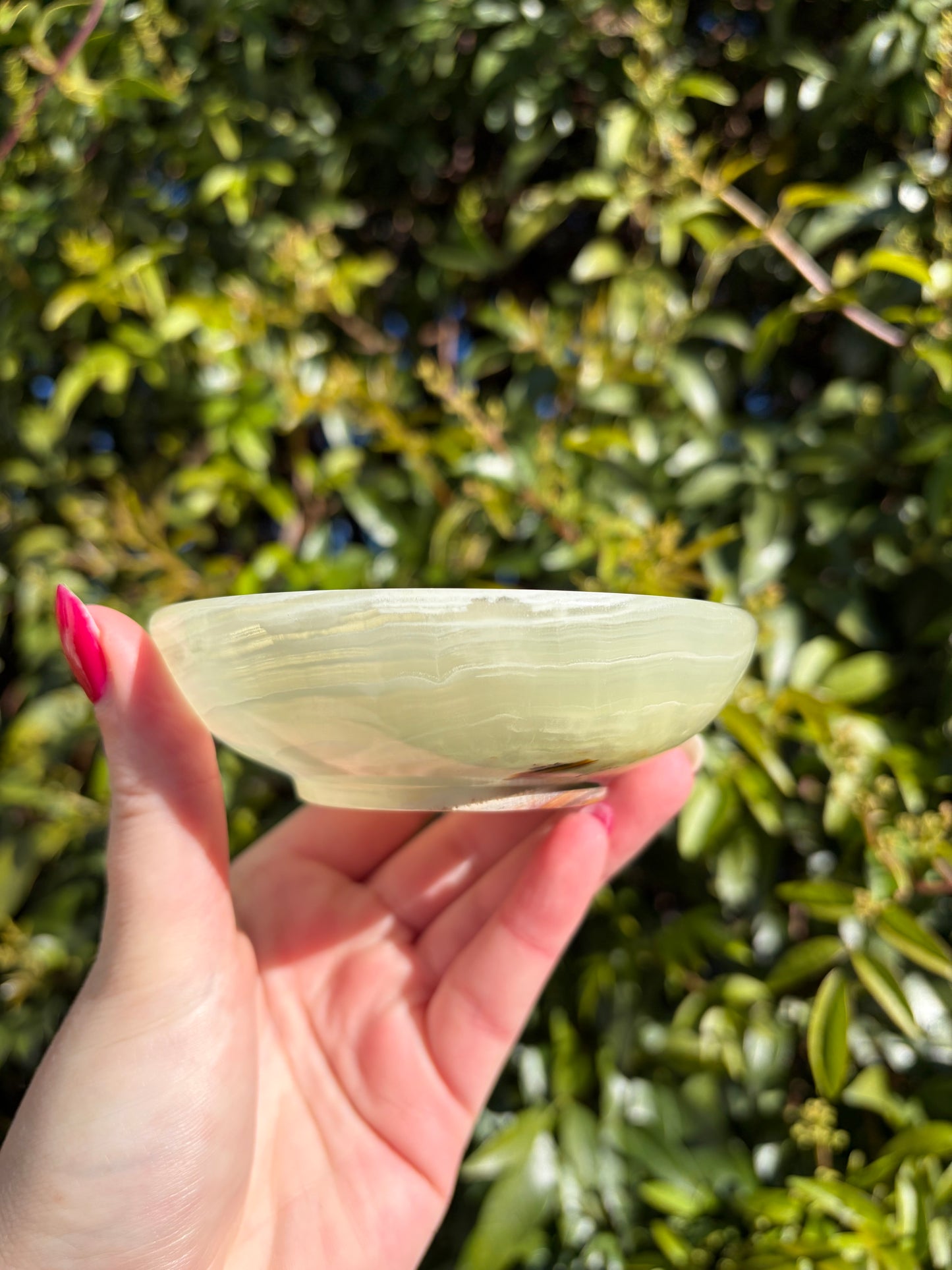 Banded Calcite Medium Bowl A