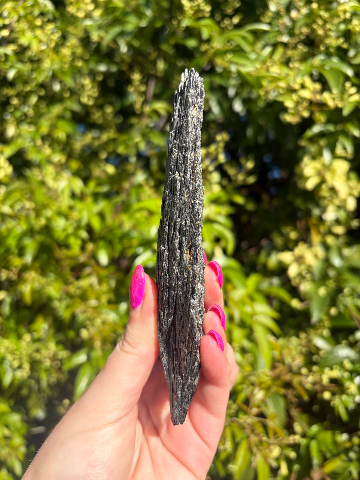 Black Kyanite Fan Piece A