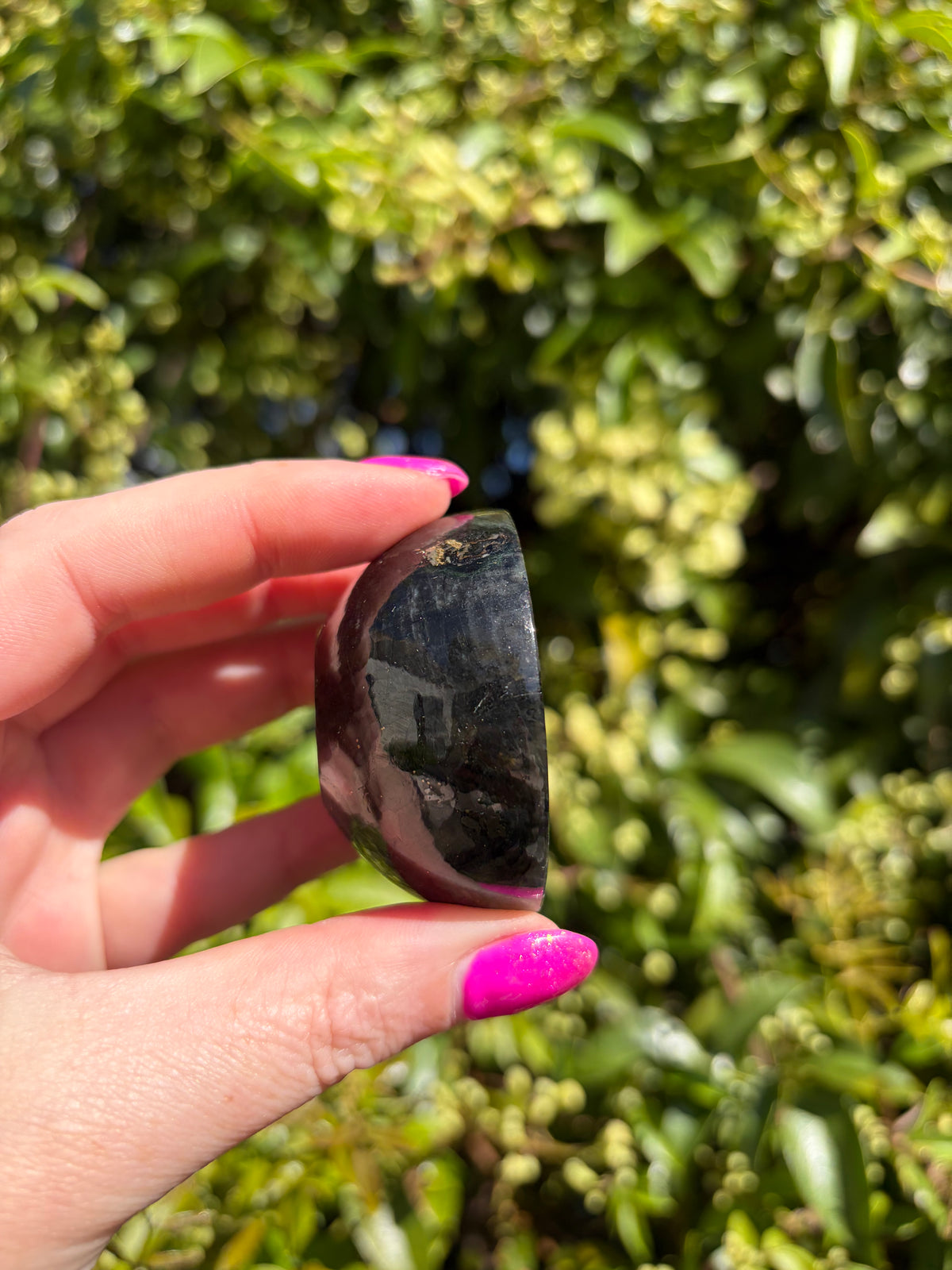Black Larvikite Mini Bowl A