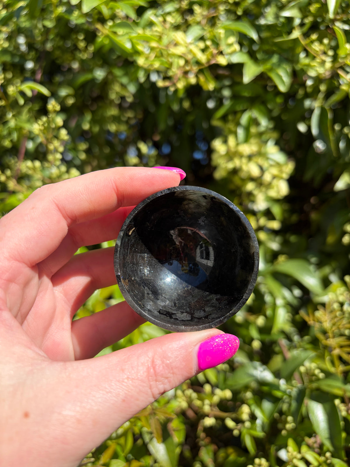 Black Larvikite Mini Bowl A