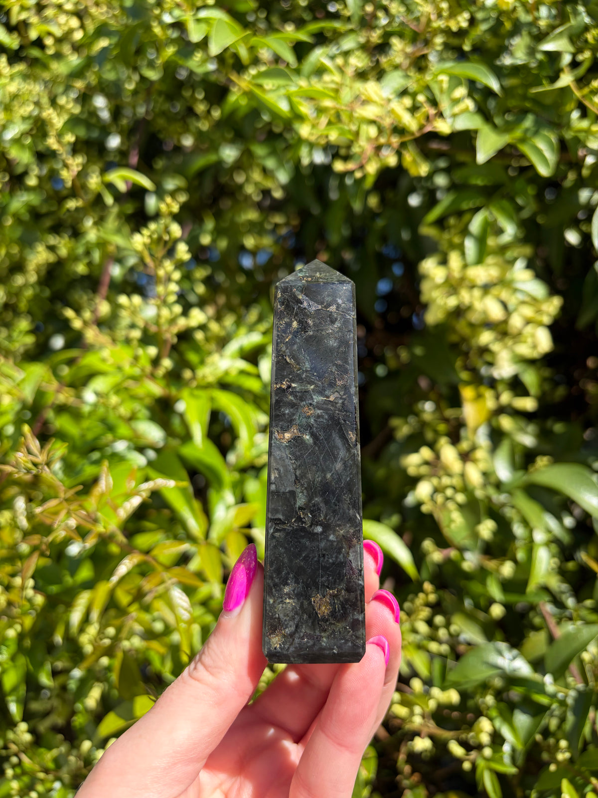 Black Larvikite Point B