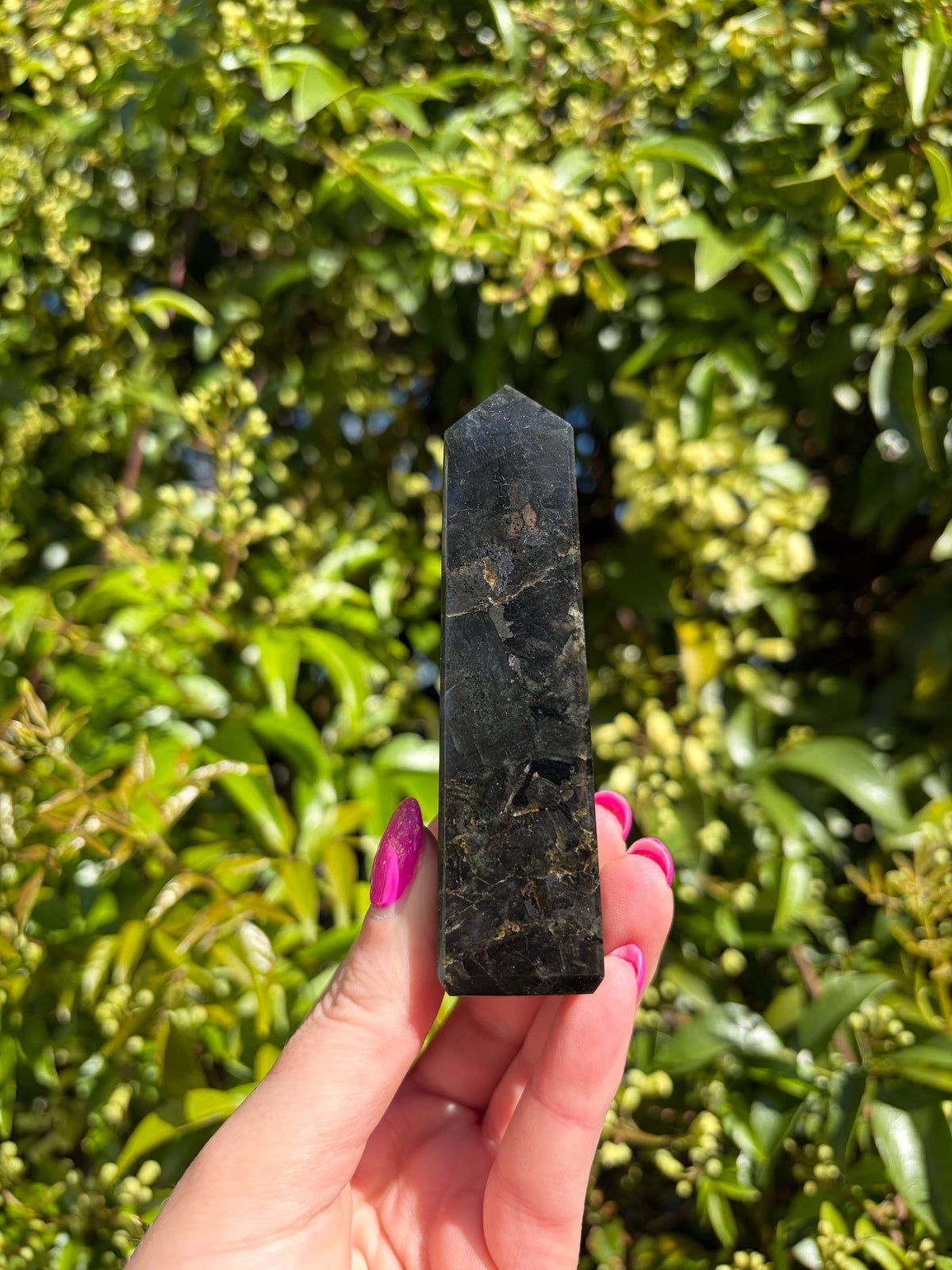 Black Larvikite Point C