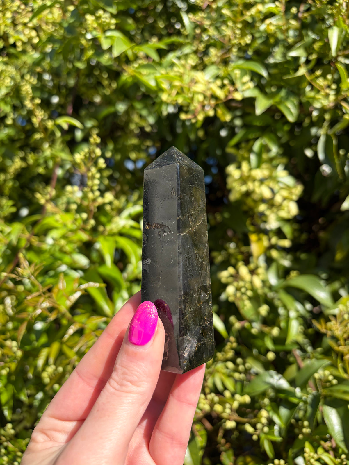 Black Larvikite Point C
