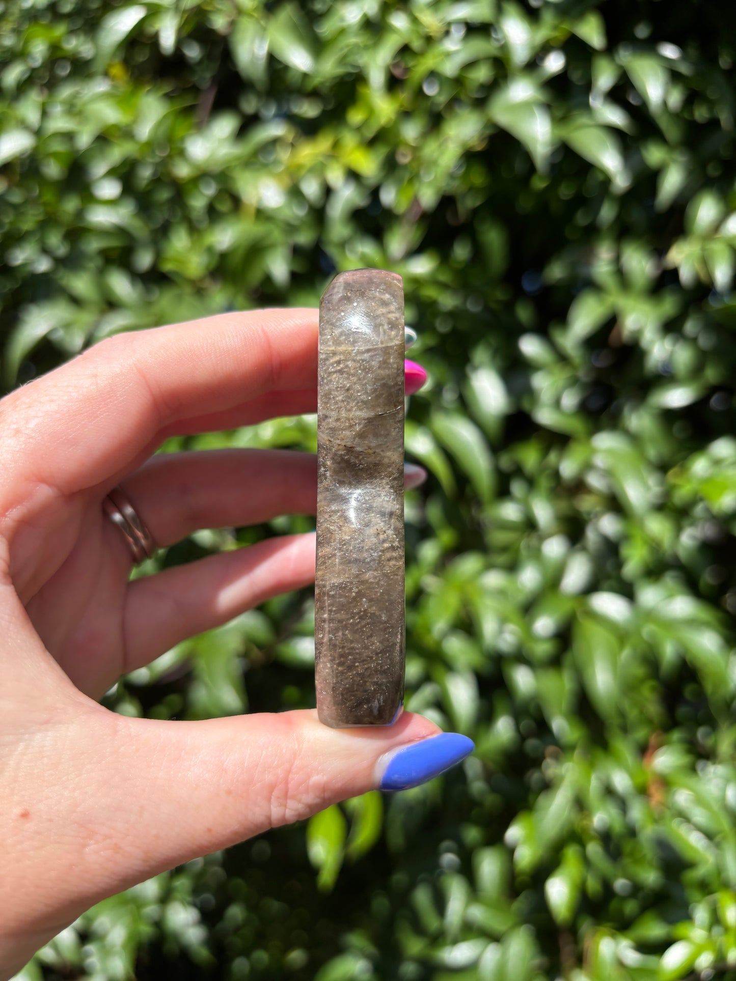 Black Moonstone Mermaid Tail B