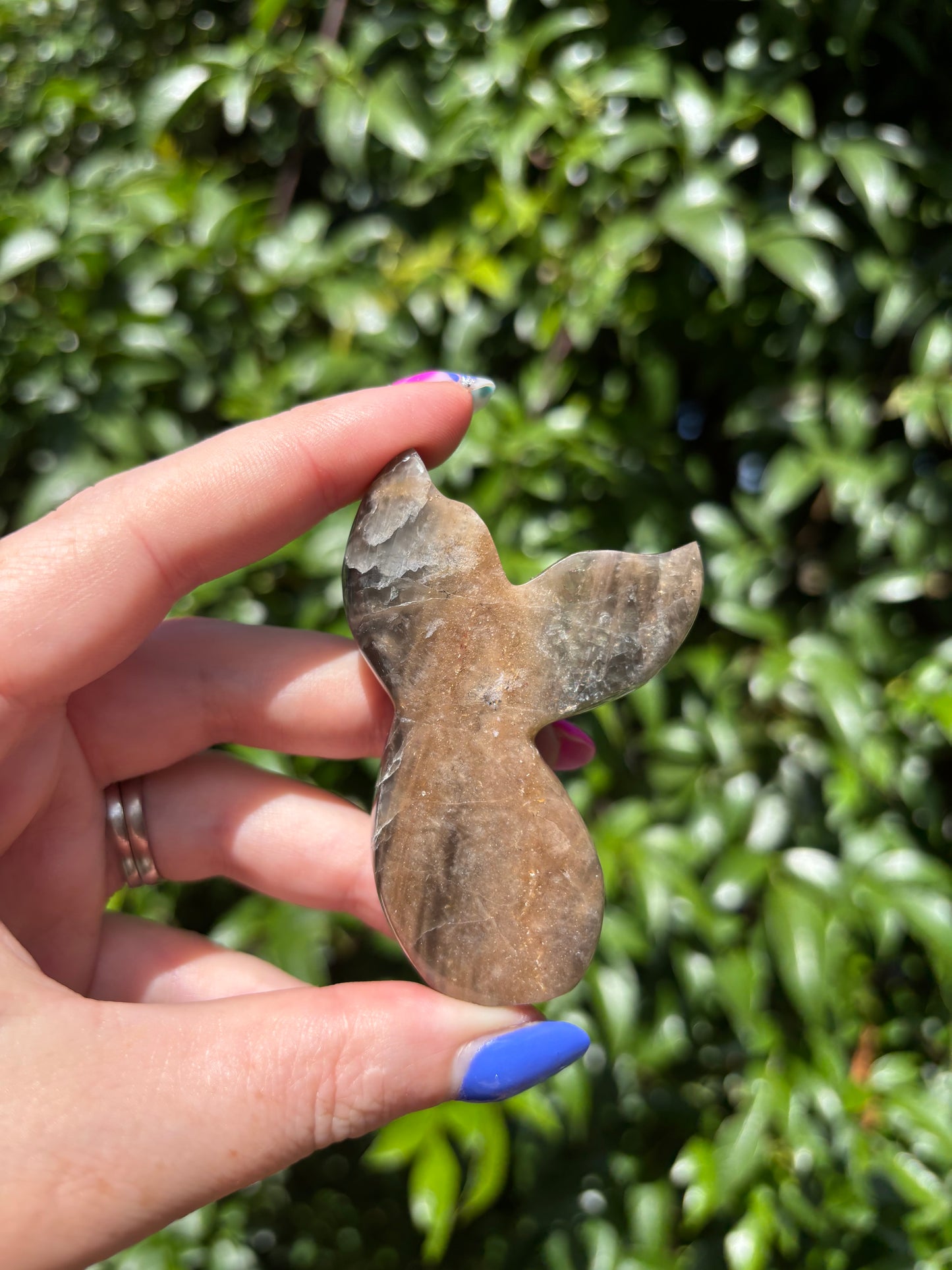 Black Moonstone Mermaid Tails E
