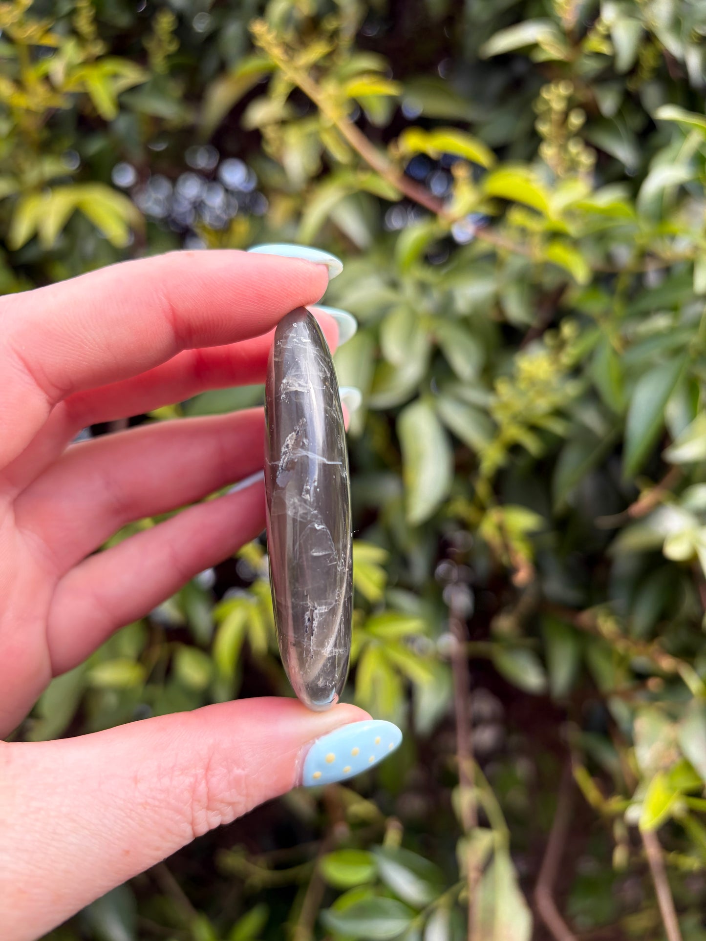 Black Moonstone Palm Stone E