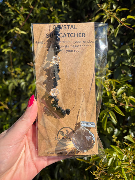 Black Obsidian | Sphere Sun Catcher
