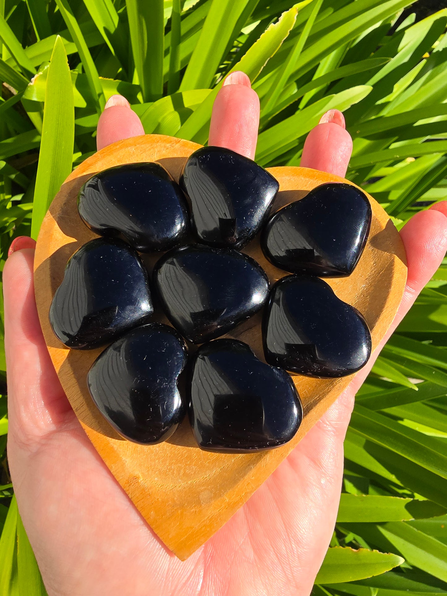 Black Obsidian Small Heart