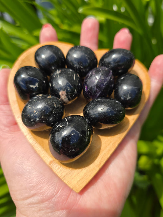 Black Tourmaline Tumbled Stone