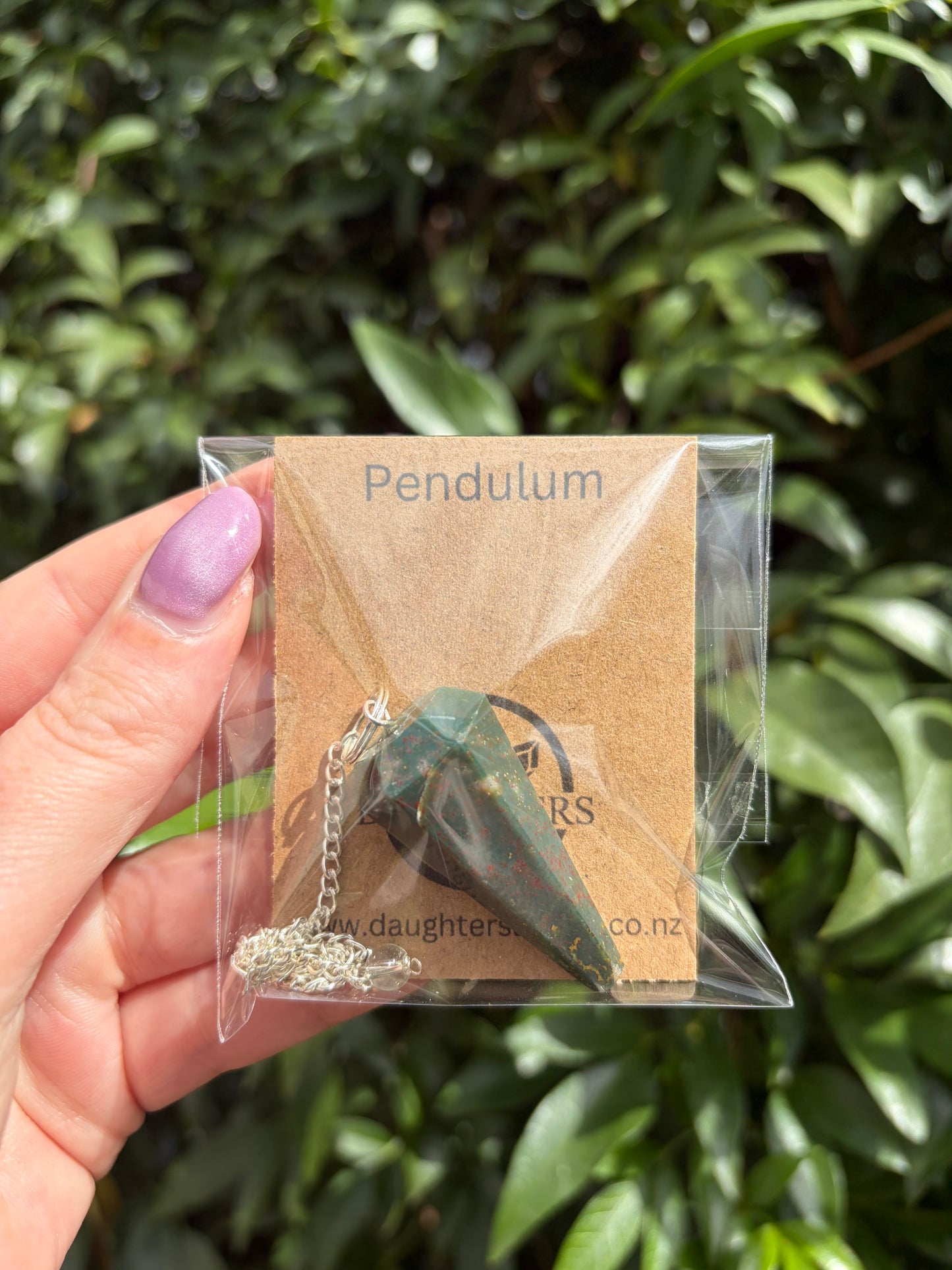 Bloodstone Pendulum