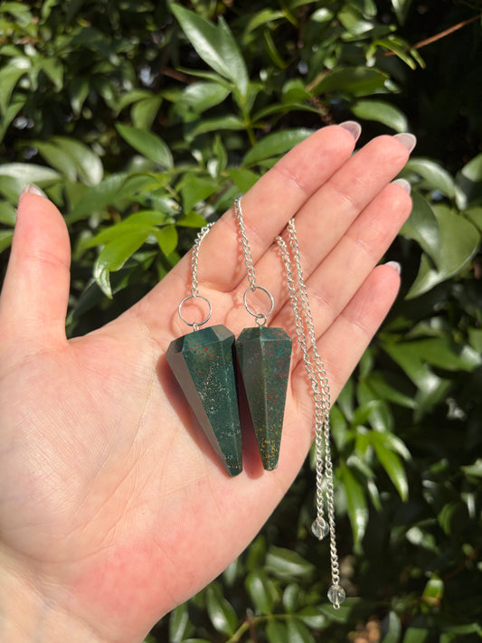Bloodstone Pendulum