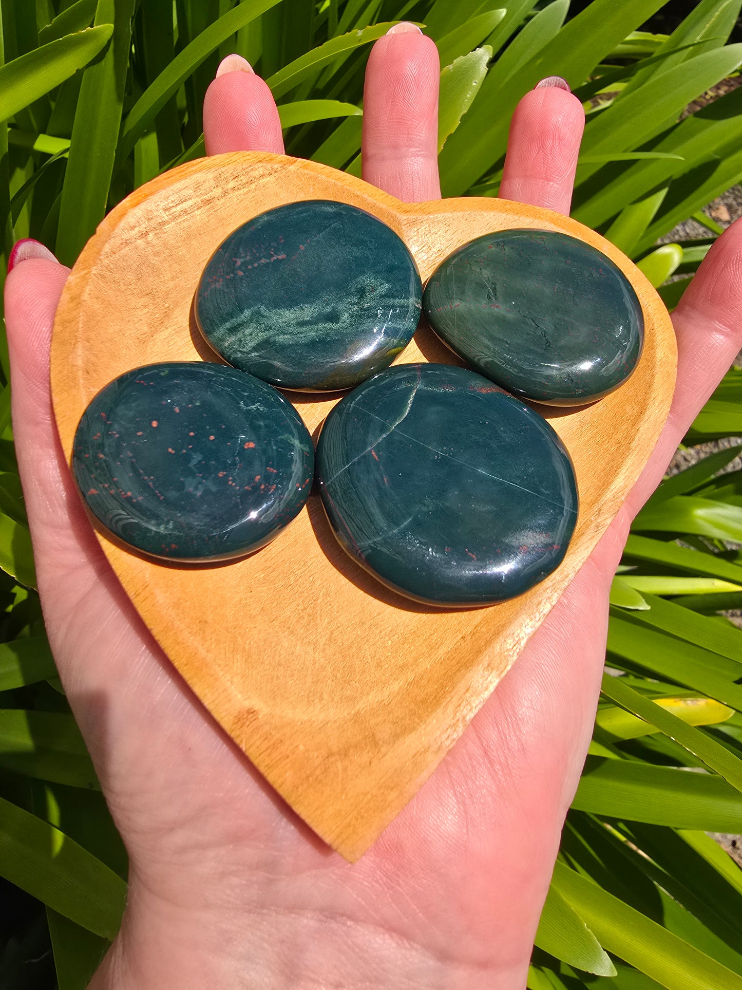 Bloodstone Flat Stone