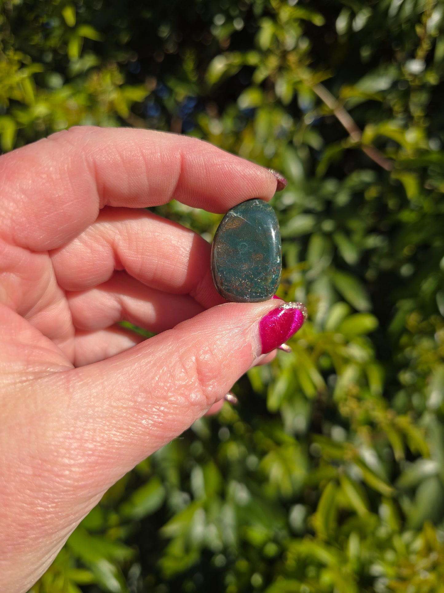Bloodstone Tumbled Stone Small