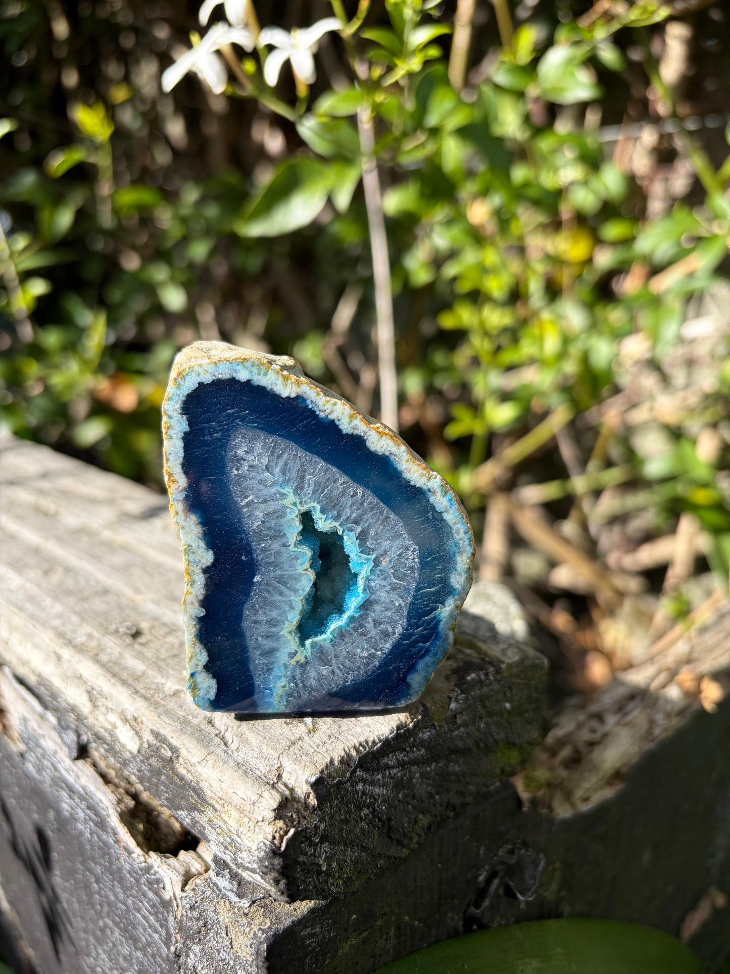 Blue Agate Geode B