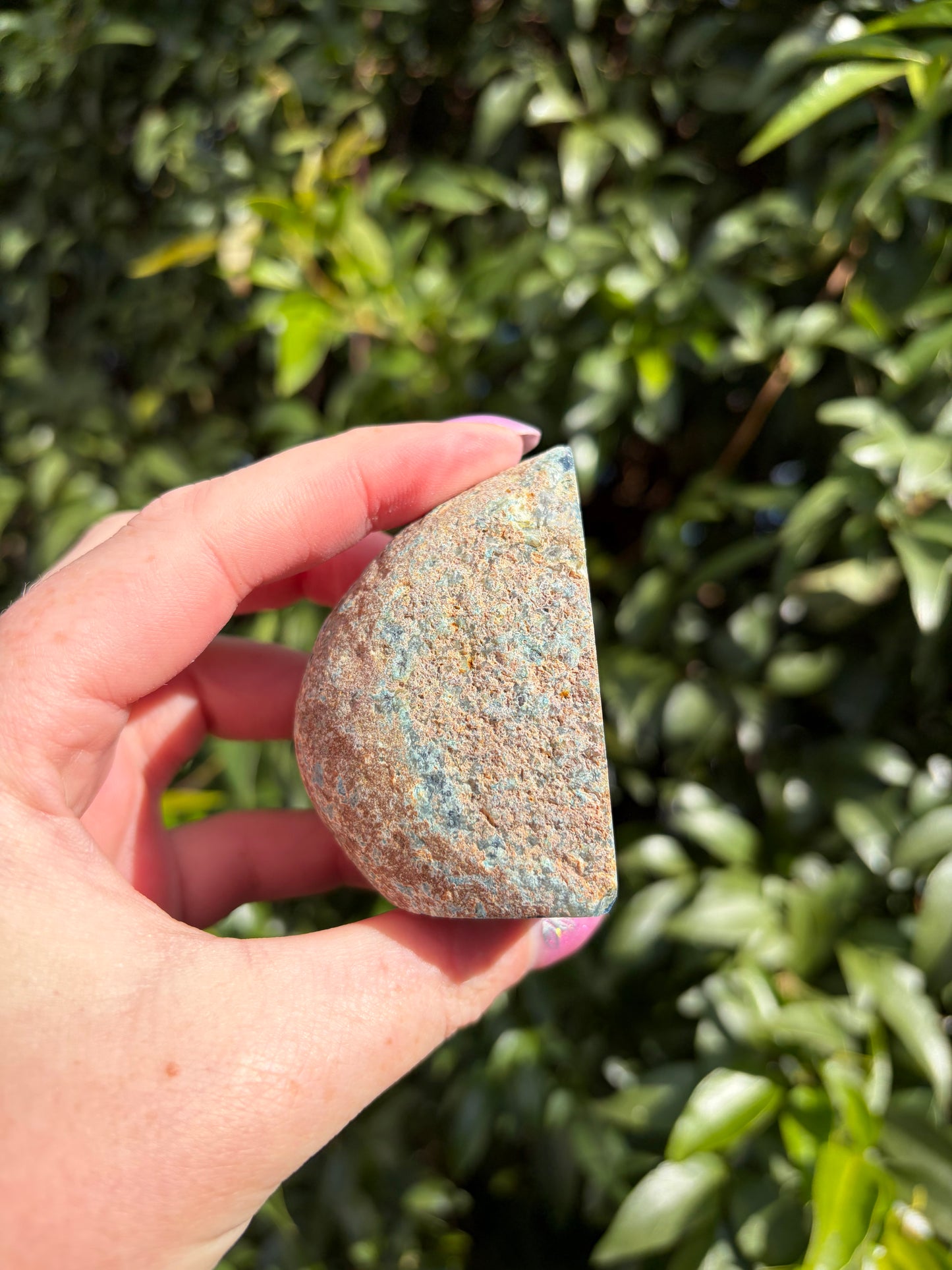 Blue Agate Geode C