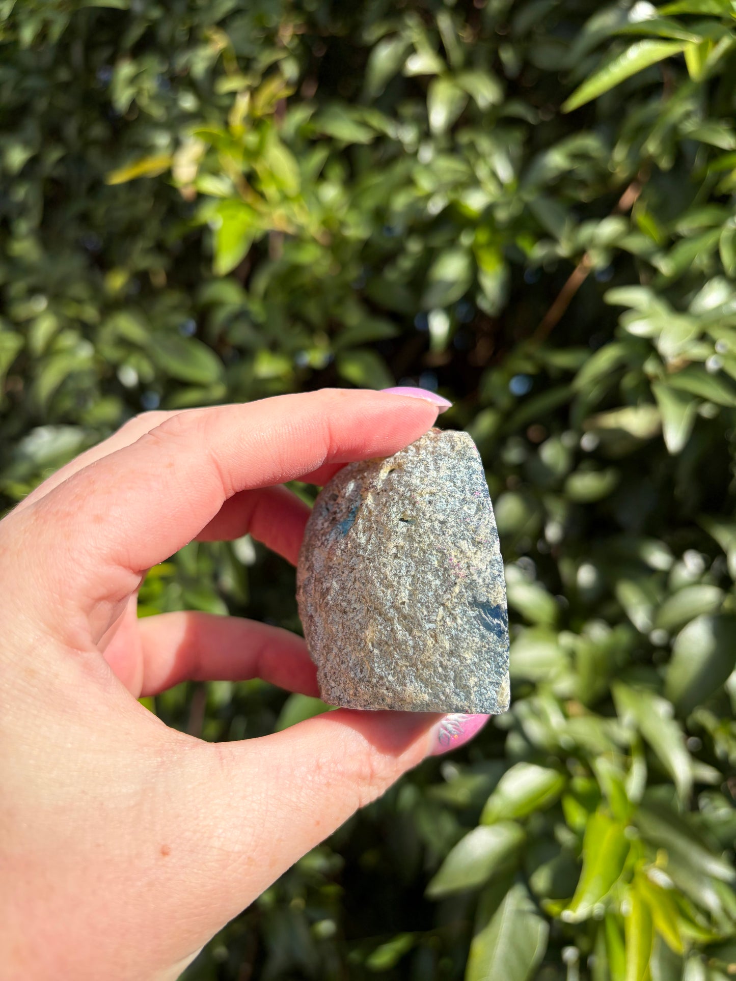 Blue Agate Geode E