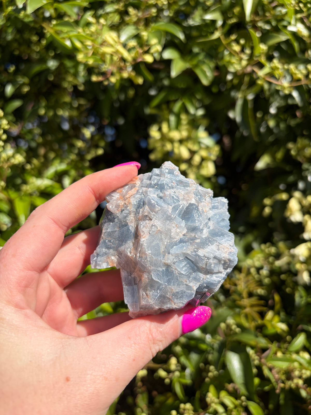 Blue Calcite Rough Piece C