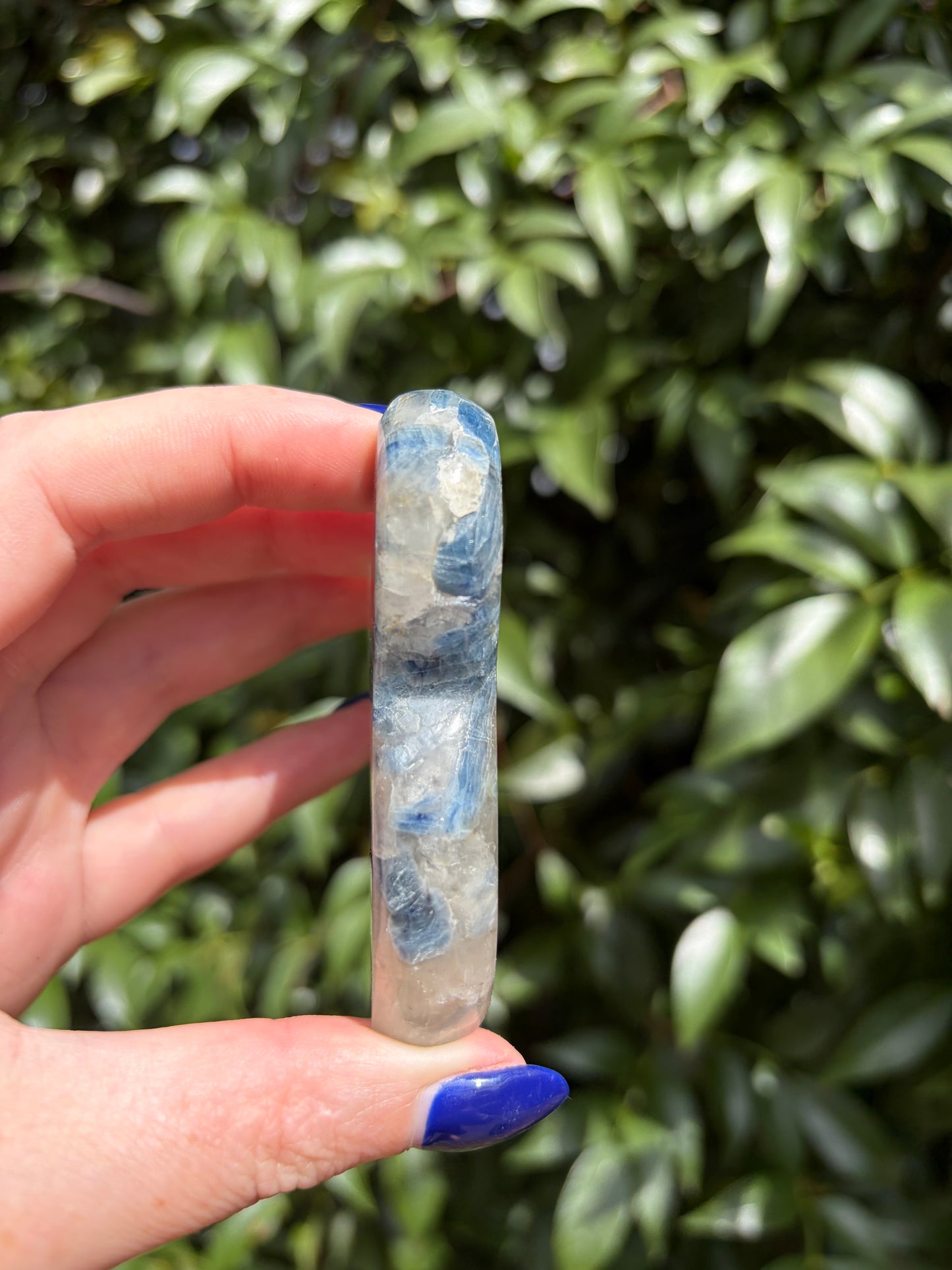 Blue Kyanite & Quartz Mermaid Tail A