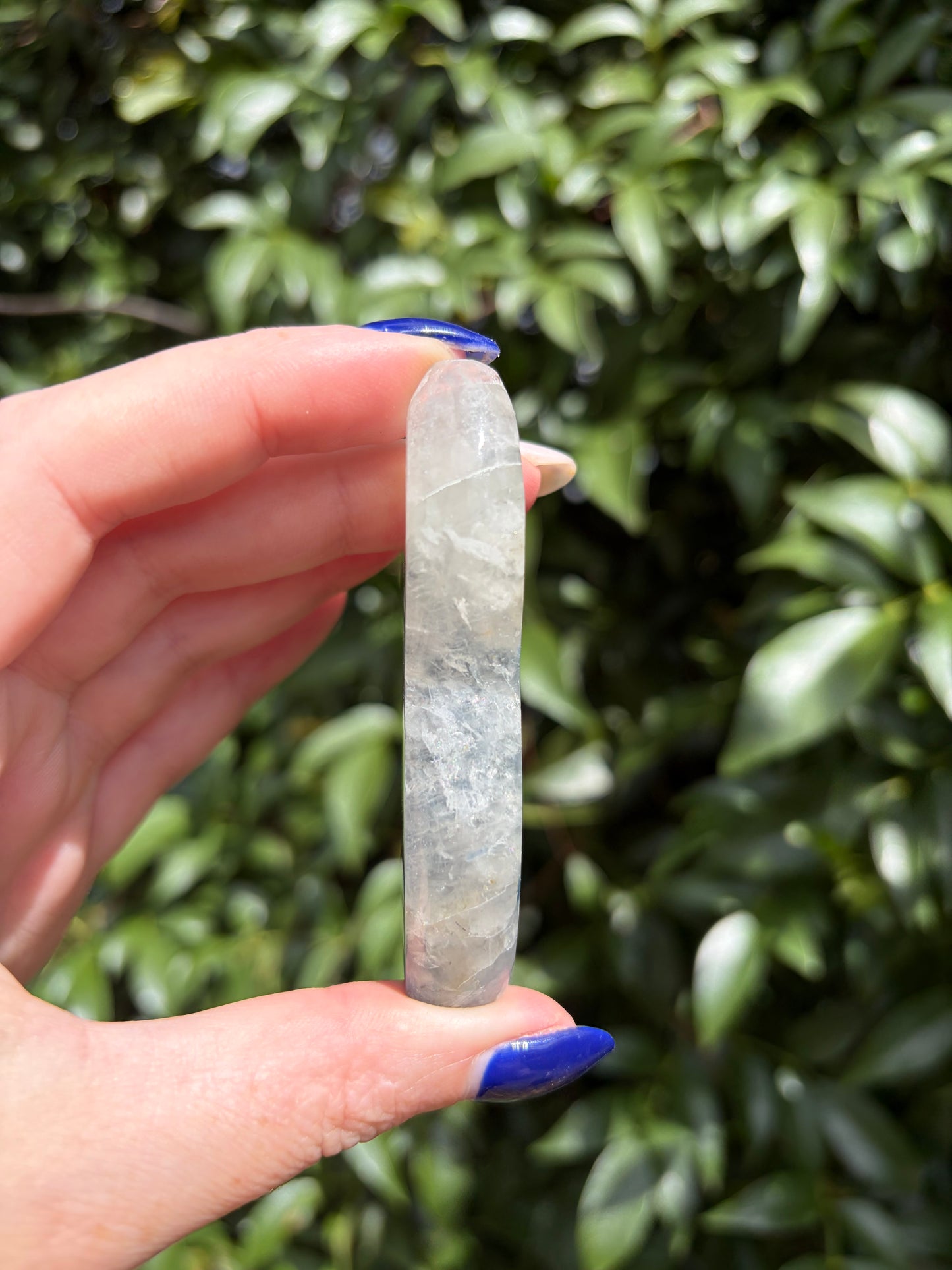 Blue Kyanite & Quartz Mermaid Tail B