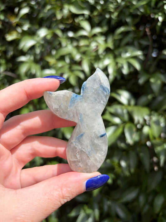 Blue Kyanite & Quartz Mermaid Tail C