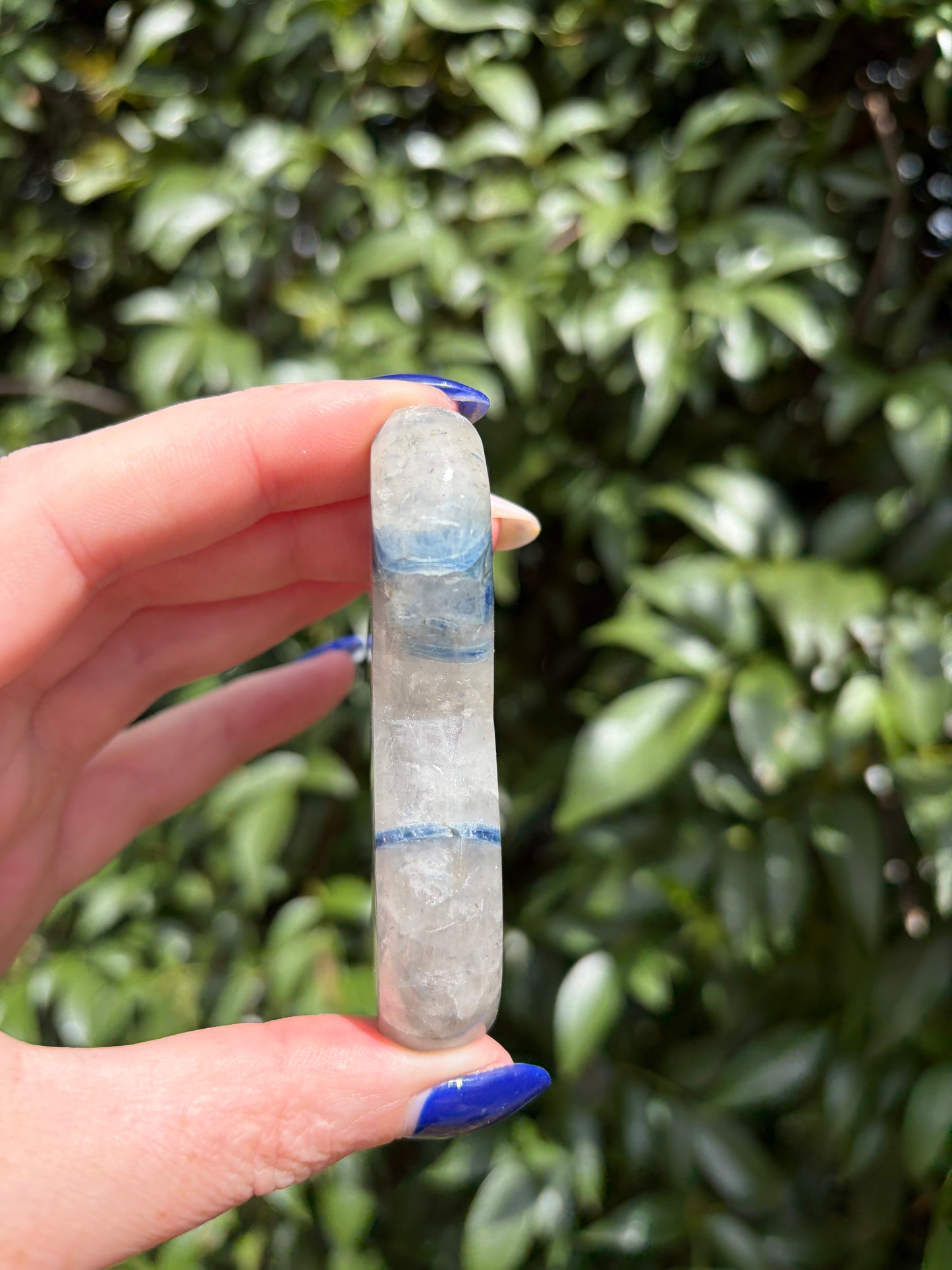 Blue Kyanite & Quartz Mermaid Tail C