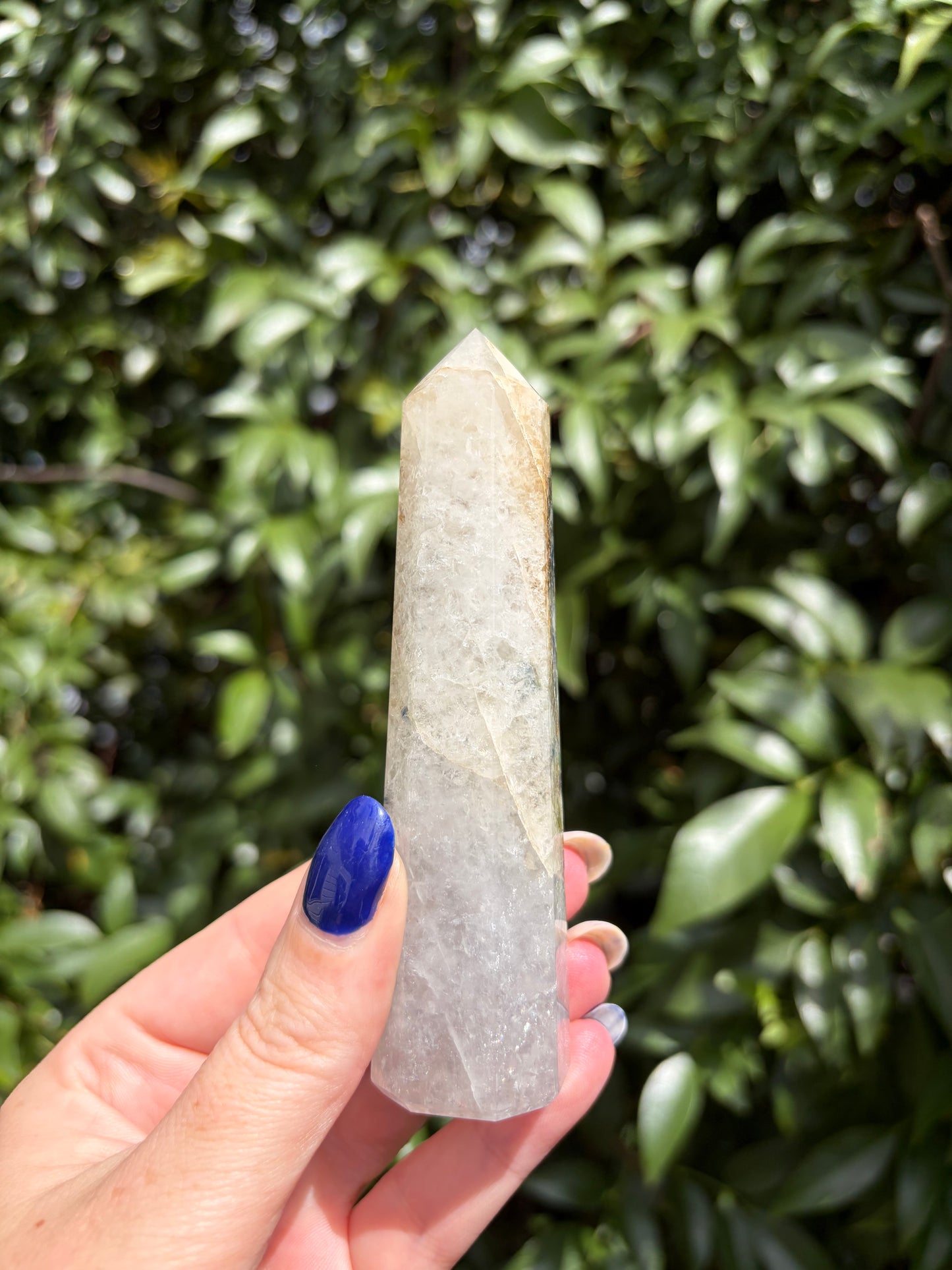 Blue Kyanite & Quartz Point A
