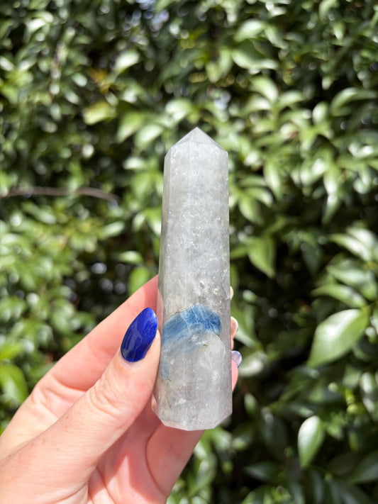 Blue Kyanite & Quartz Point C