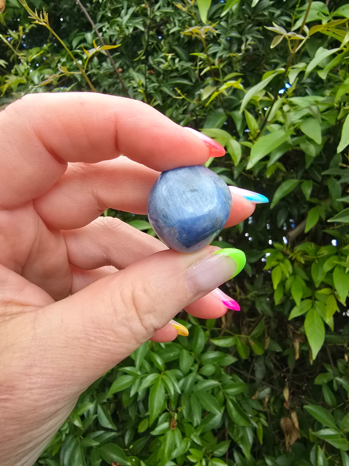 Blue Kyanite Tumbled Stone