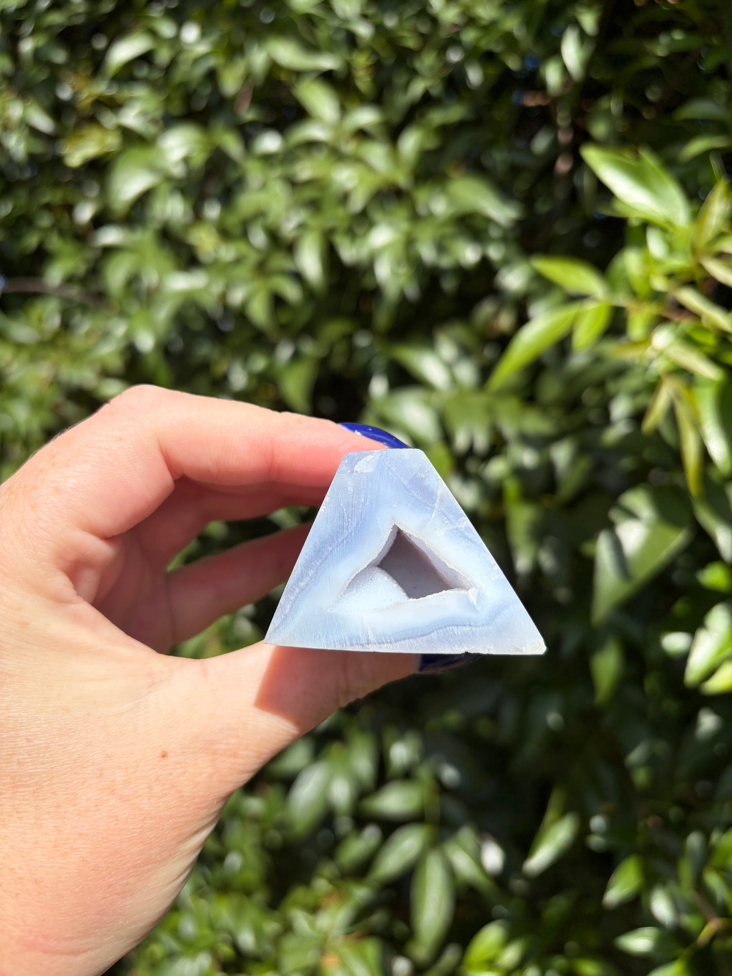 Blue Lace Agate Piece A