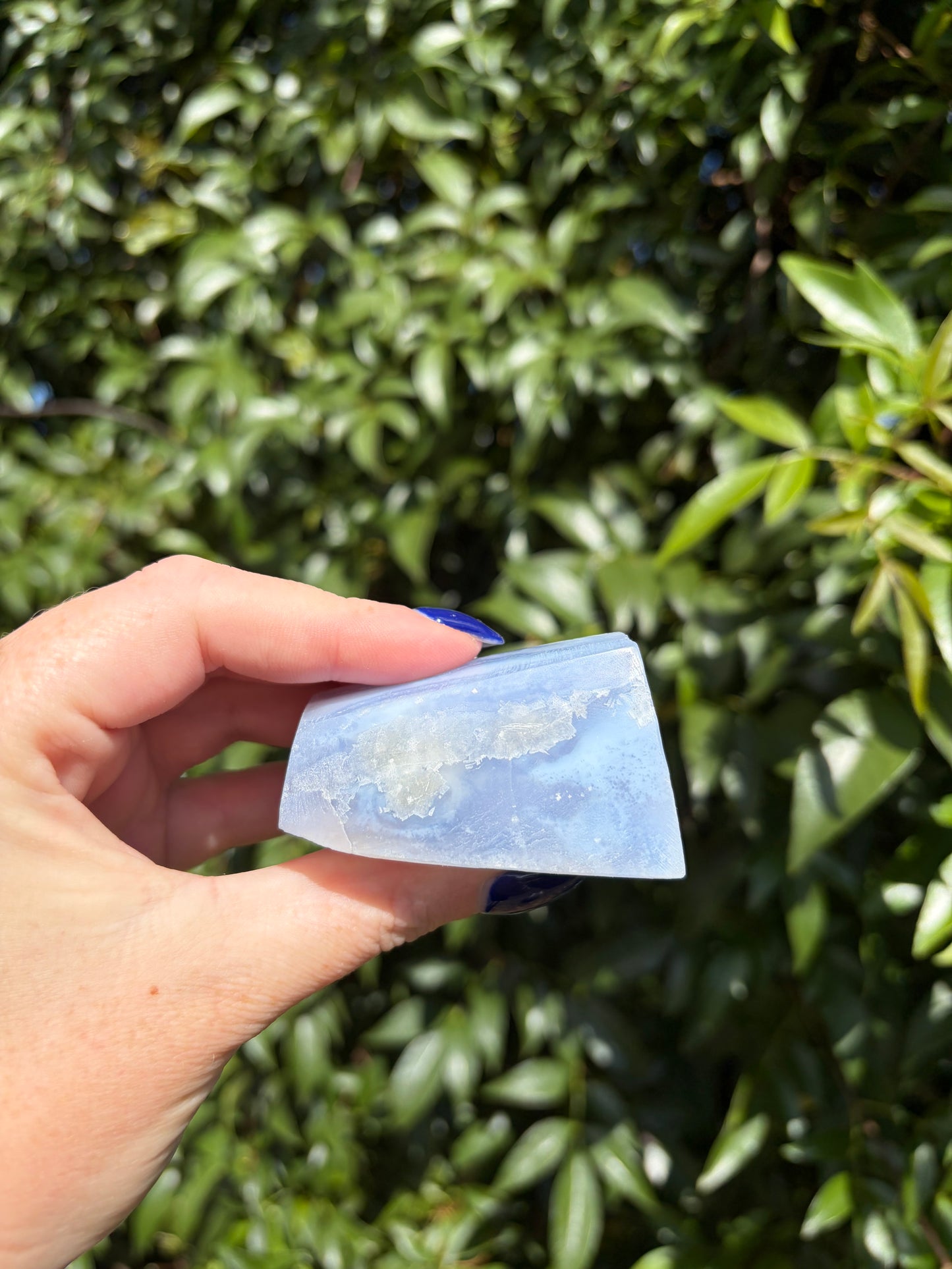 Blue Lace Agate Piece A