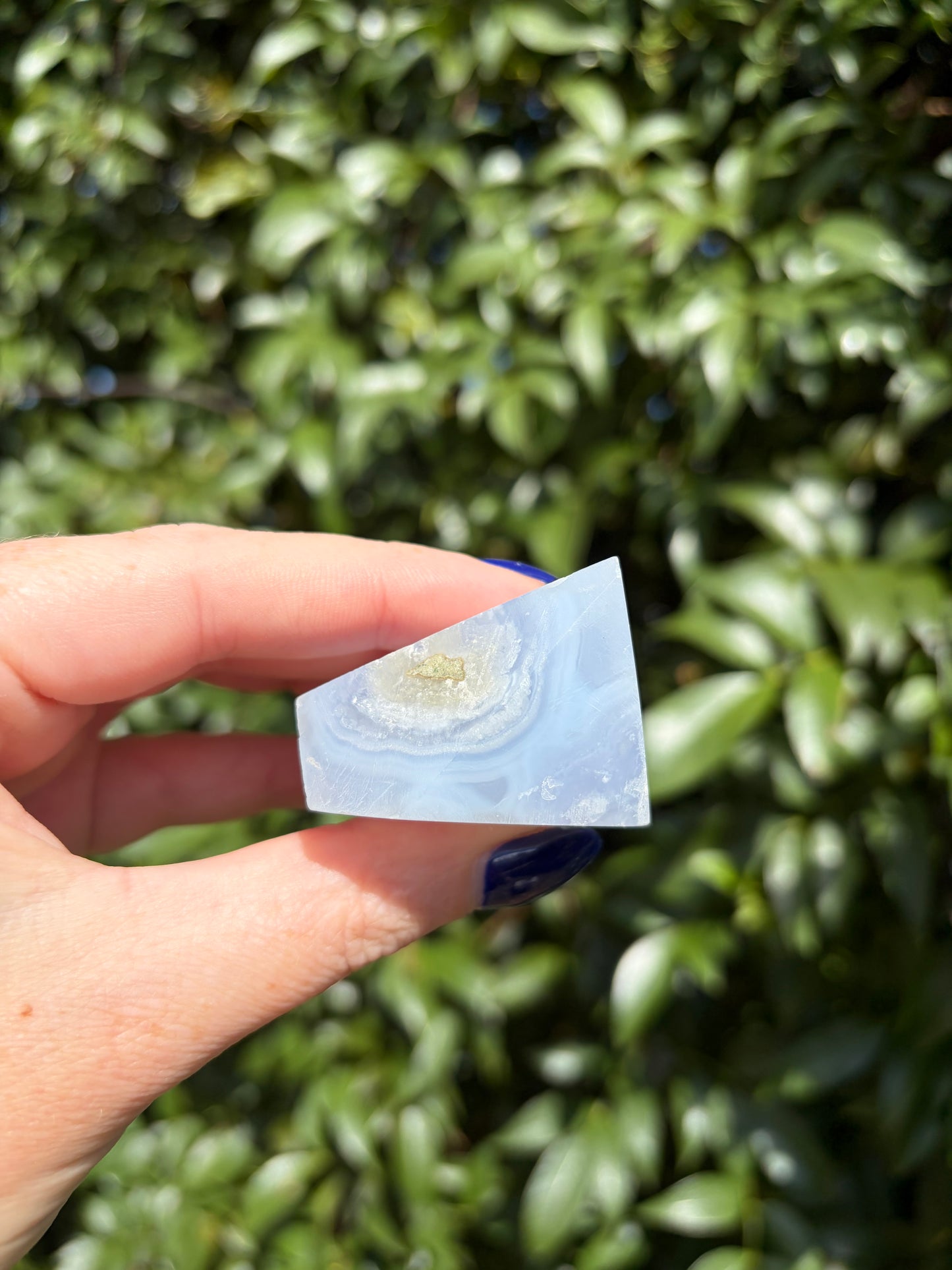 Blue Lace Agate Piece C