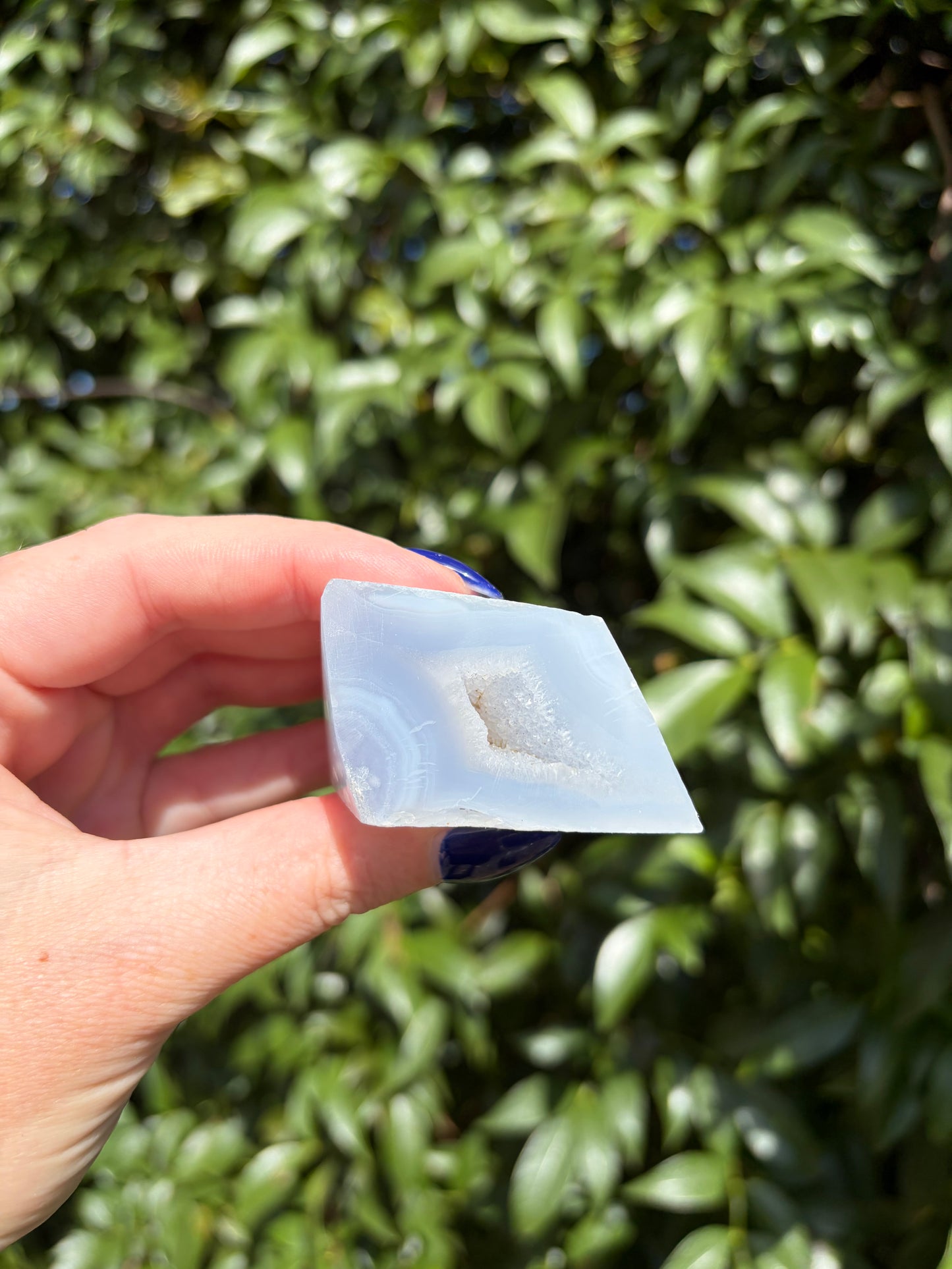 Blue Lace Agate Piece C