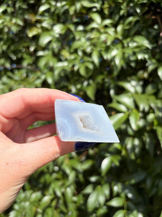 Blue Lace Agate Piece C