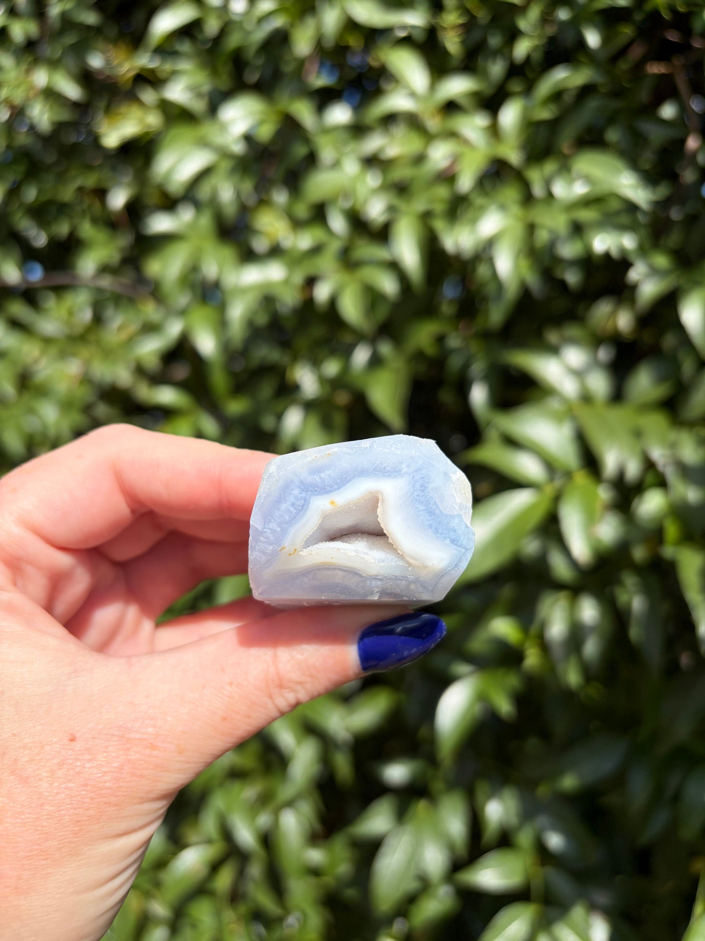 Blue Lace Agate Piece D