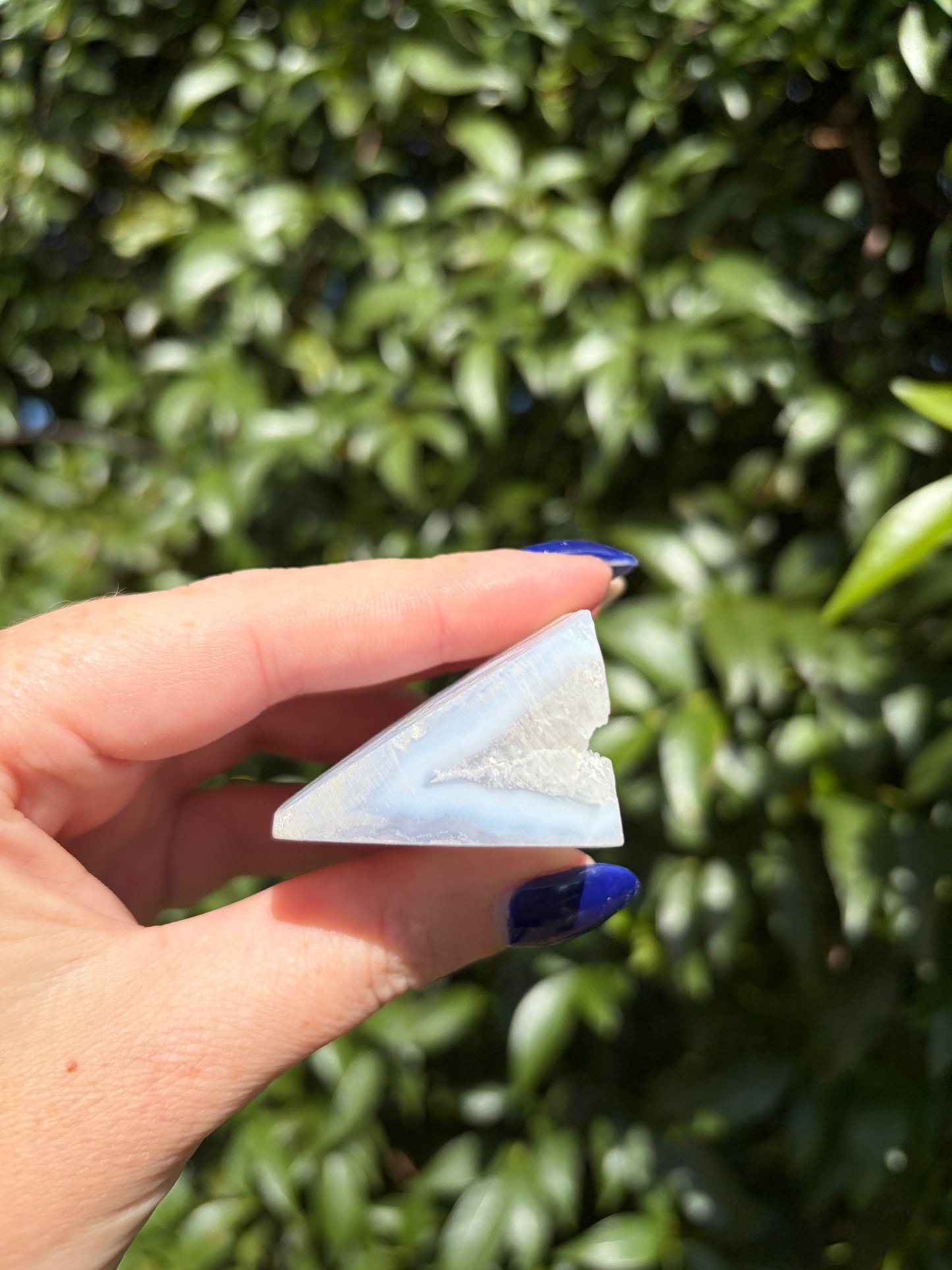 Blue Lace Agate Piece A