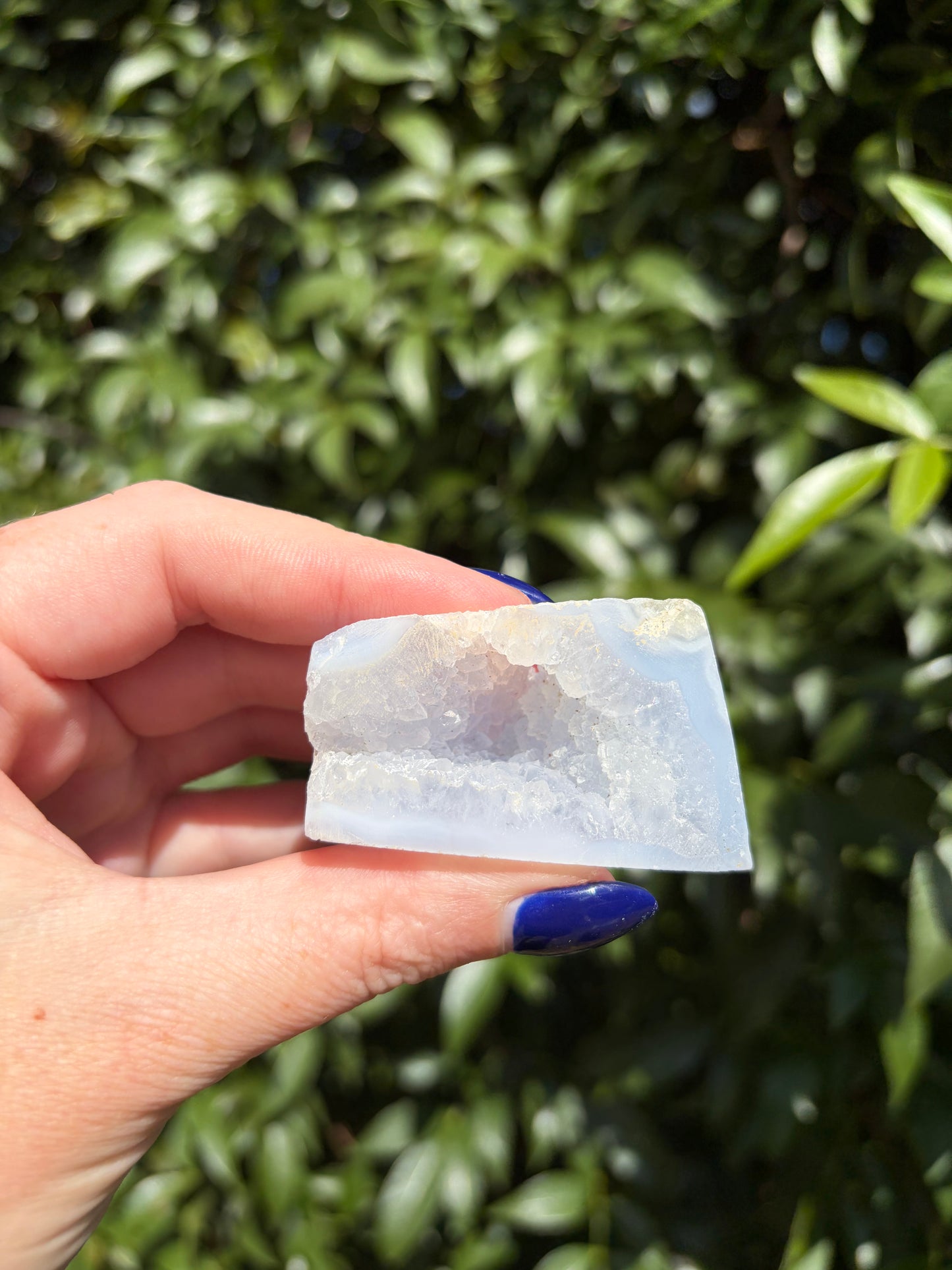 Blue Lace Agate Piece A