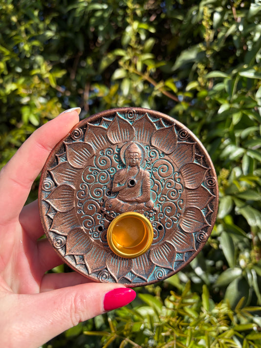 Buddha Incense & Cone Holder