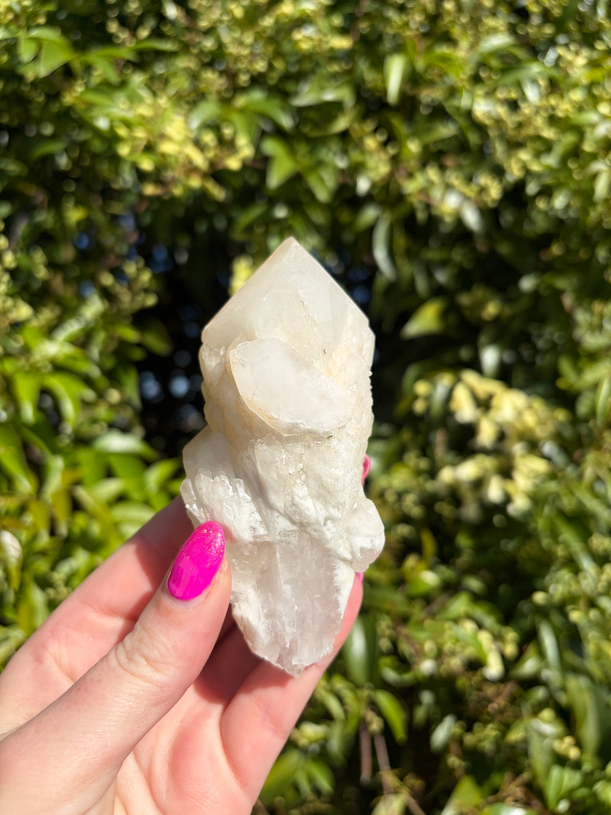 Candle Quartz Rough Point A