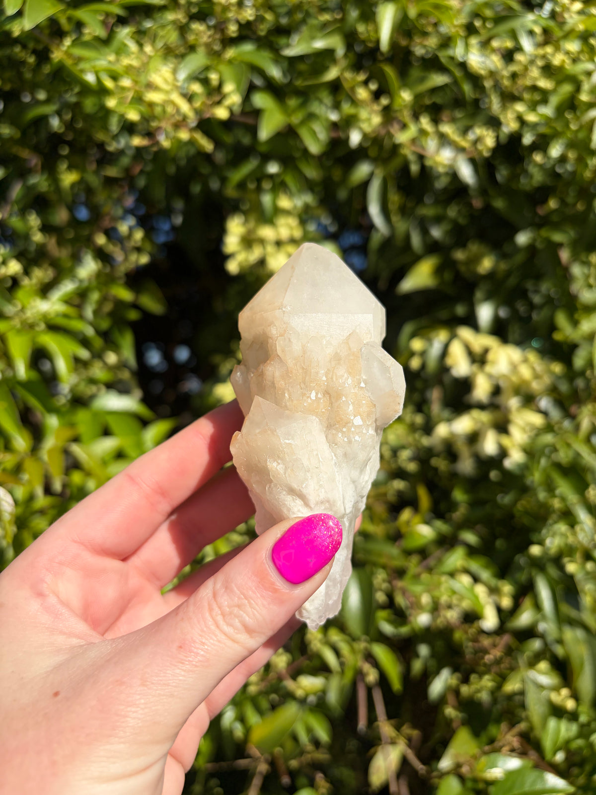 Candle Quartz Rough Point A